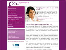 Tablet Screenshot of cmbusinessservices.com